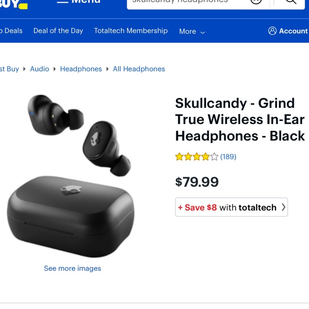 These are skull candy ear buds there black there small and there blue tooth